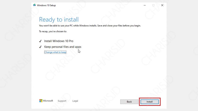 cara update windows 10 lengkap