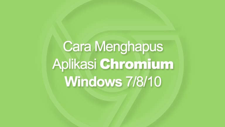 cara menghapus chromium
