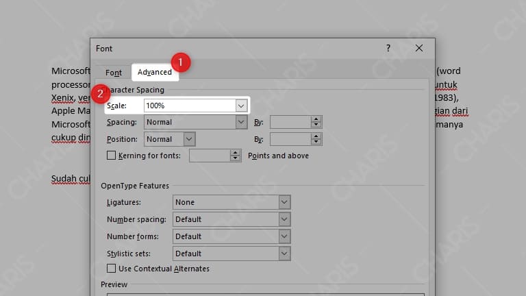 Mengubah Spasi Antar Kata Ms Word