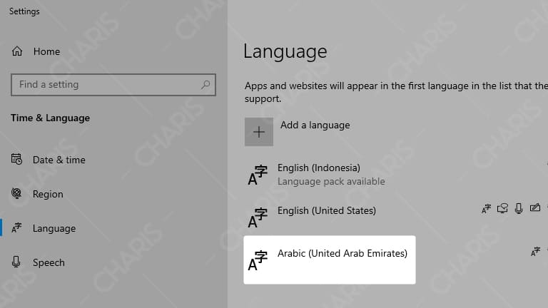 cara membuat tulisan arab