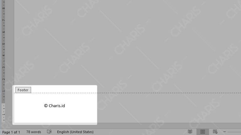 Cara Membuat Footer Ms Word