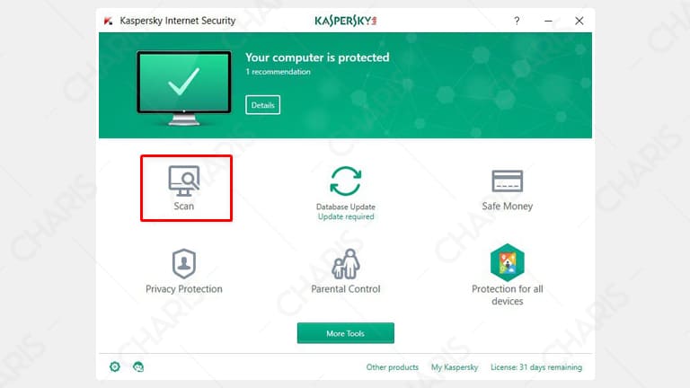 cara menghilangkan virus di laptop