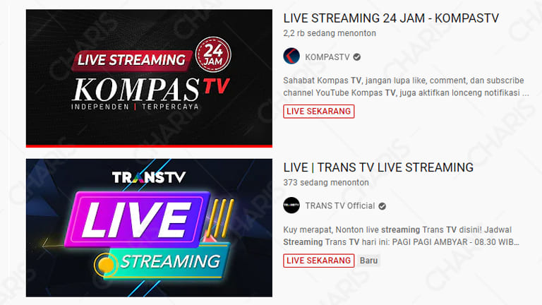 7 hari ini streaming jadwal trans online tanpa buffering nonton Trans7 Live