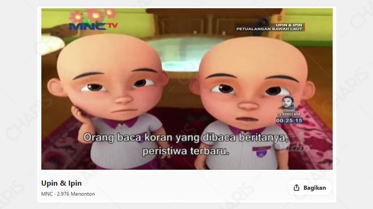 cara nonton tv streaming di laptop