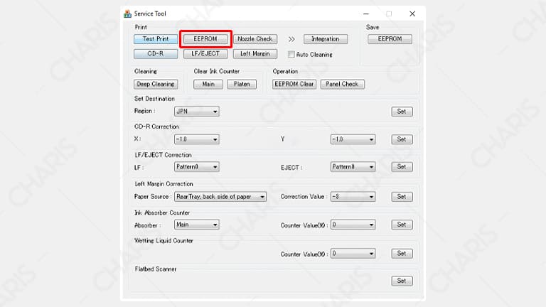 cara reset printer canon ip2770 dengan resetter