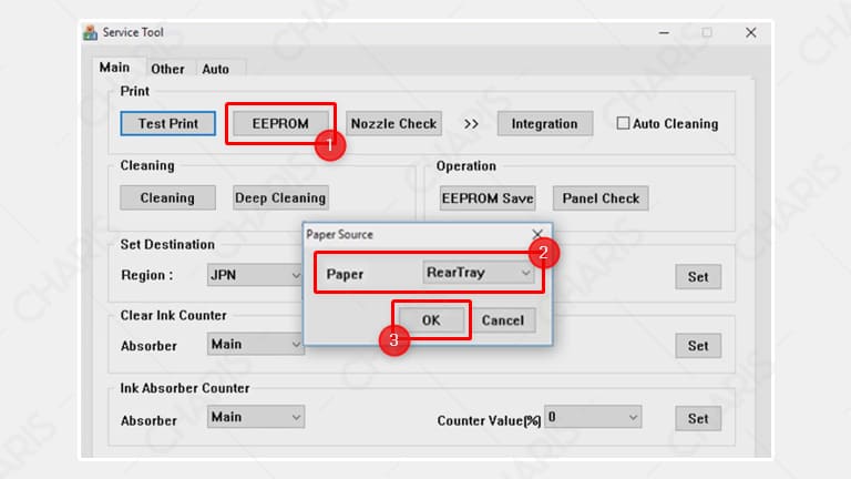 cara reset printer canon ip2770 manual