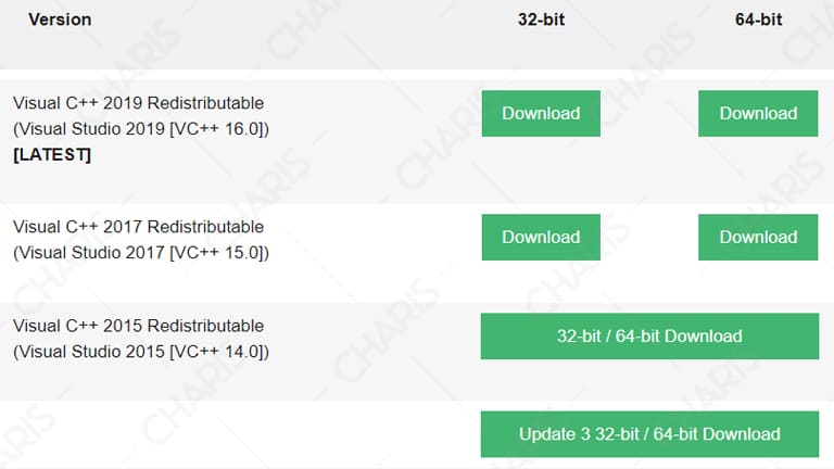 microsoft visual untuk mengatasi 0xc00007b