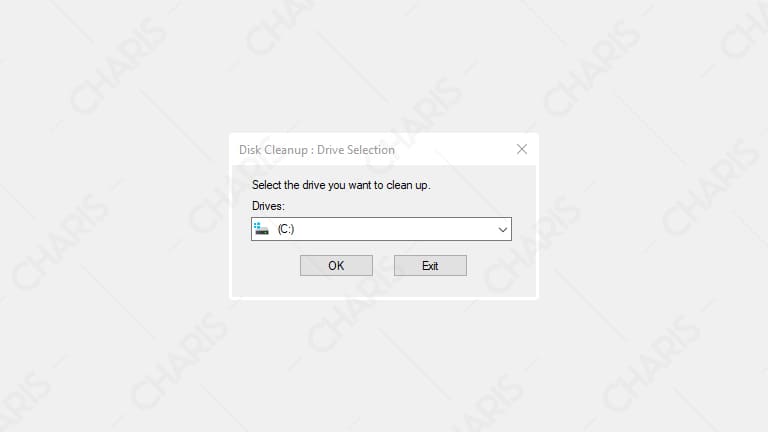 cara membersihkan local disk c