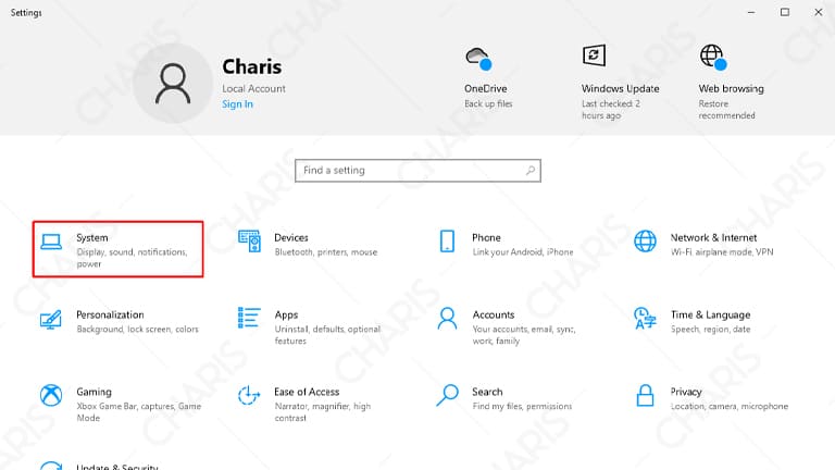 membersihkan local disk c