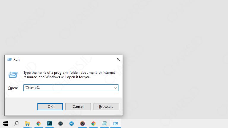 cara membersihkan file sampah di laptop